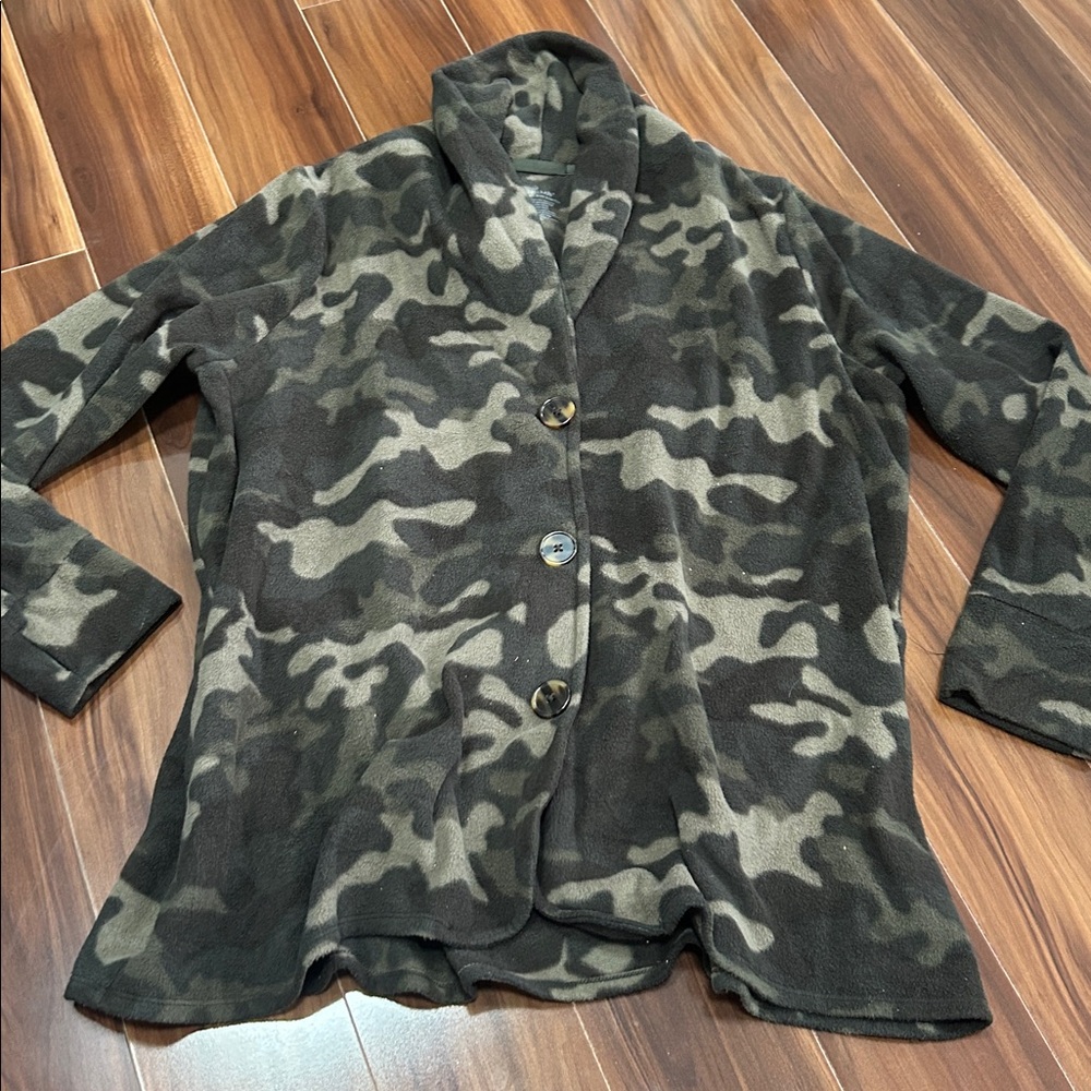 XL Cuddl Duds fleecewear with stretch top